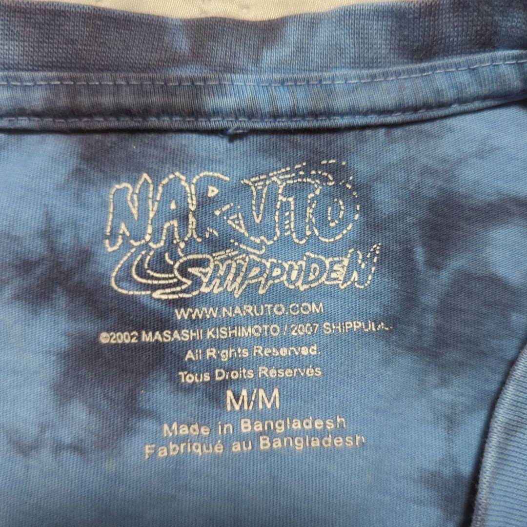 激レア　ナルトvsサスケ　最終決戦　ヴィンテージ　タイダイ　tシャツ　M　疾風伝