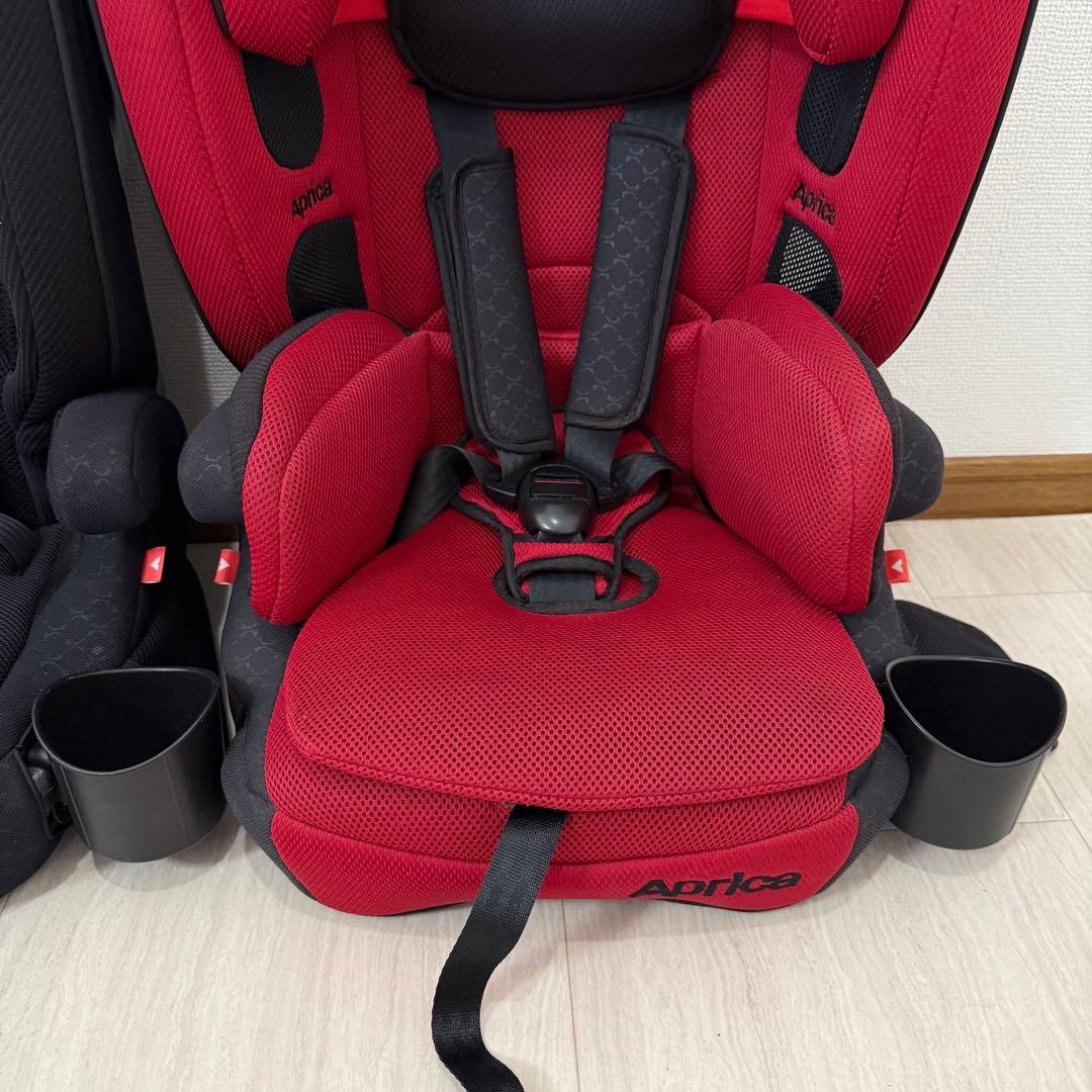【美品】２つセットAprica アップリカ エアグルーヴプラス ジュニアシート