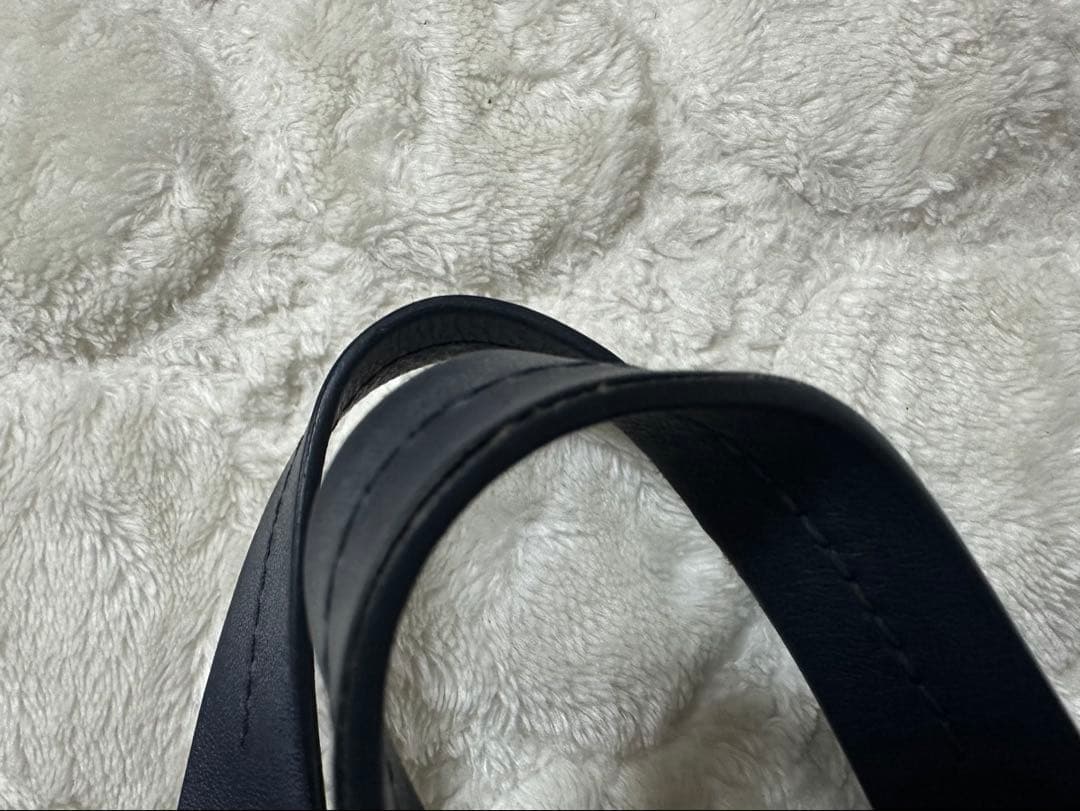 MIU MIU ネイビー ハンドバッグ CANAPA