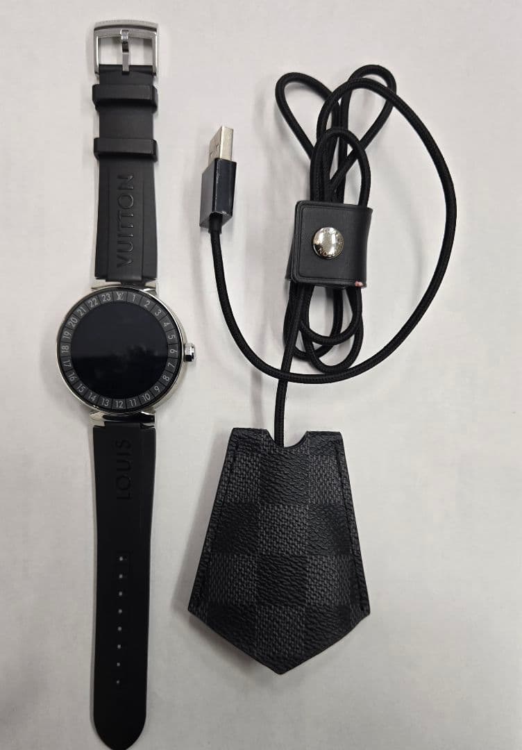 ジャンク品 ルイヴィトンタンブール ホライゾン V1QA004 スマートウォッチ