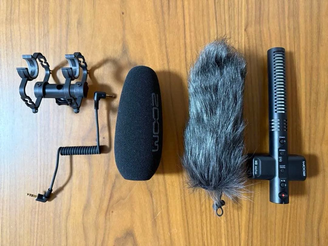 ZOOM M3 MicTrak & ウィンドスクリーン