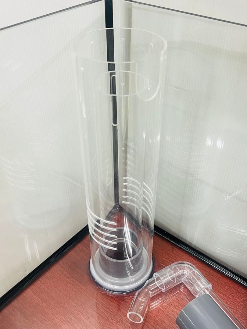 1200ｘ300ｘ300㎜オールガラスオーバーフロー水槽 セット　ブラック