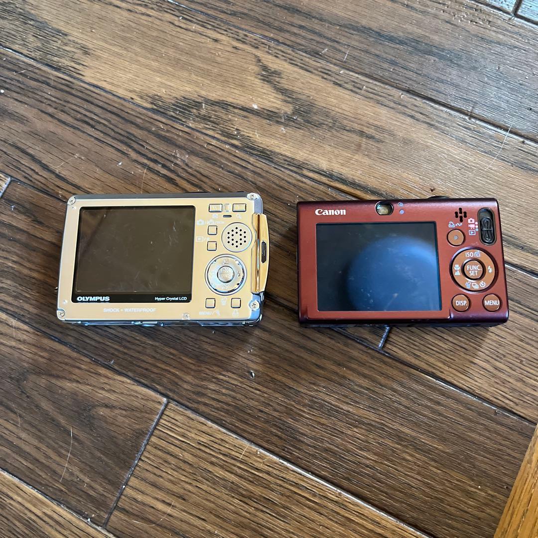 オリンパスとCanon デジカメ