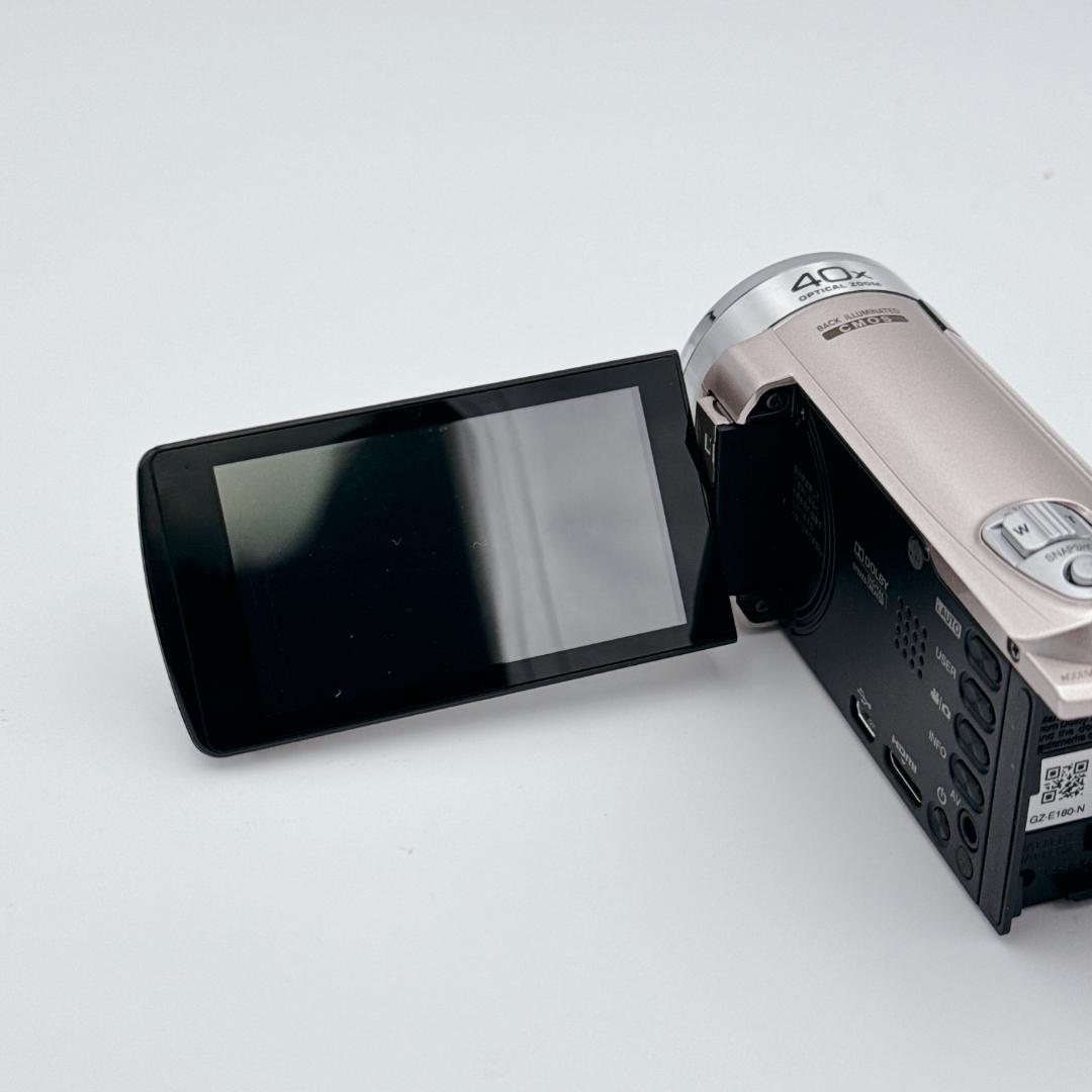 【美品】JVC Everio フルハイビジョンビデオカメラ GZ-E180-N