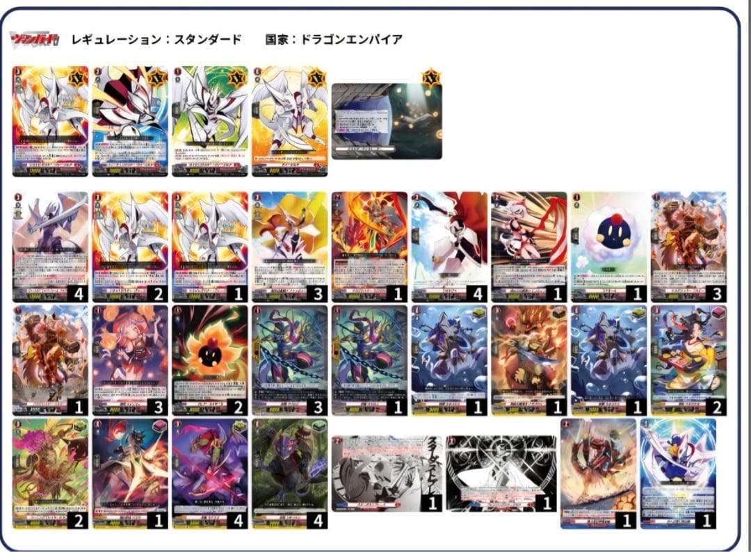 ヴァージルア　デッキ