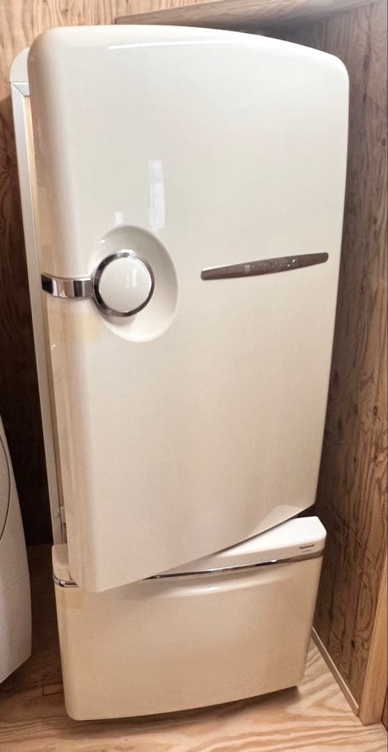 冷蔵庫　レトロ　ナショナル2ドア