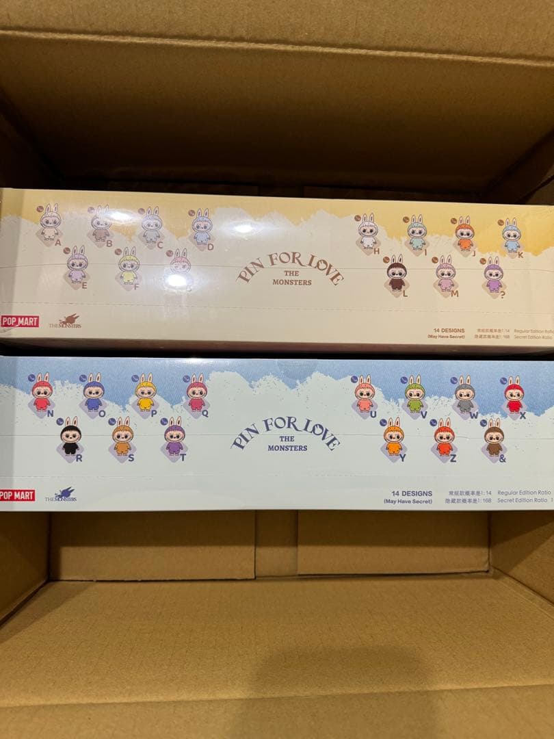 THE MONSTERS PIN FOR LOVE A-M&N-Z ２箱セット