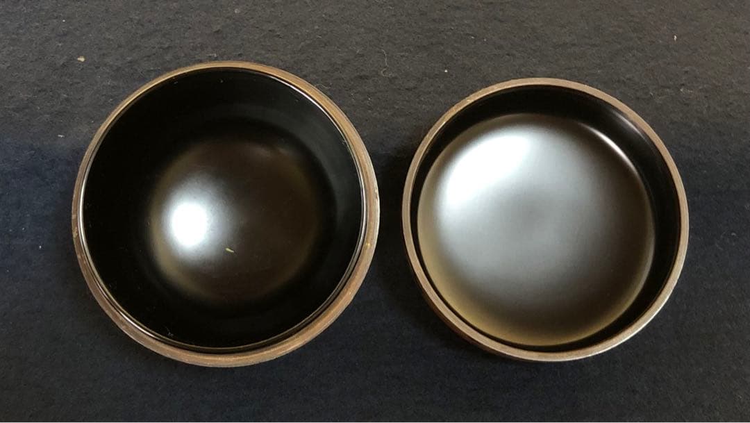 《R》茶道具 棗 道場宗廣作 木製漆器 共箱　260109き2