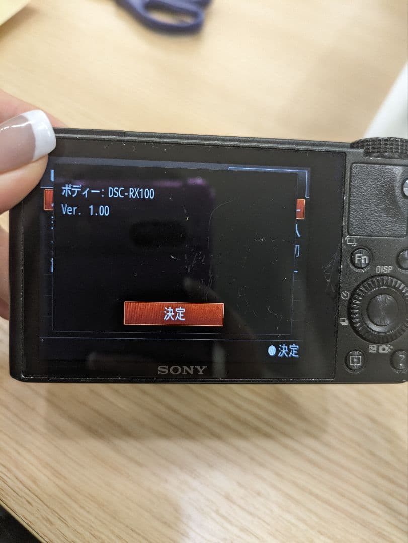 sony サイバーショット　DSC-RX100