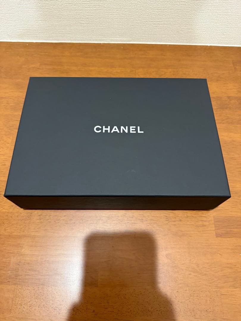 新品　シャネル ココマーク リボン 24V バレッタ GP×ベロア ブラック