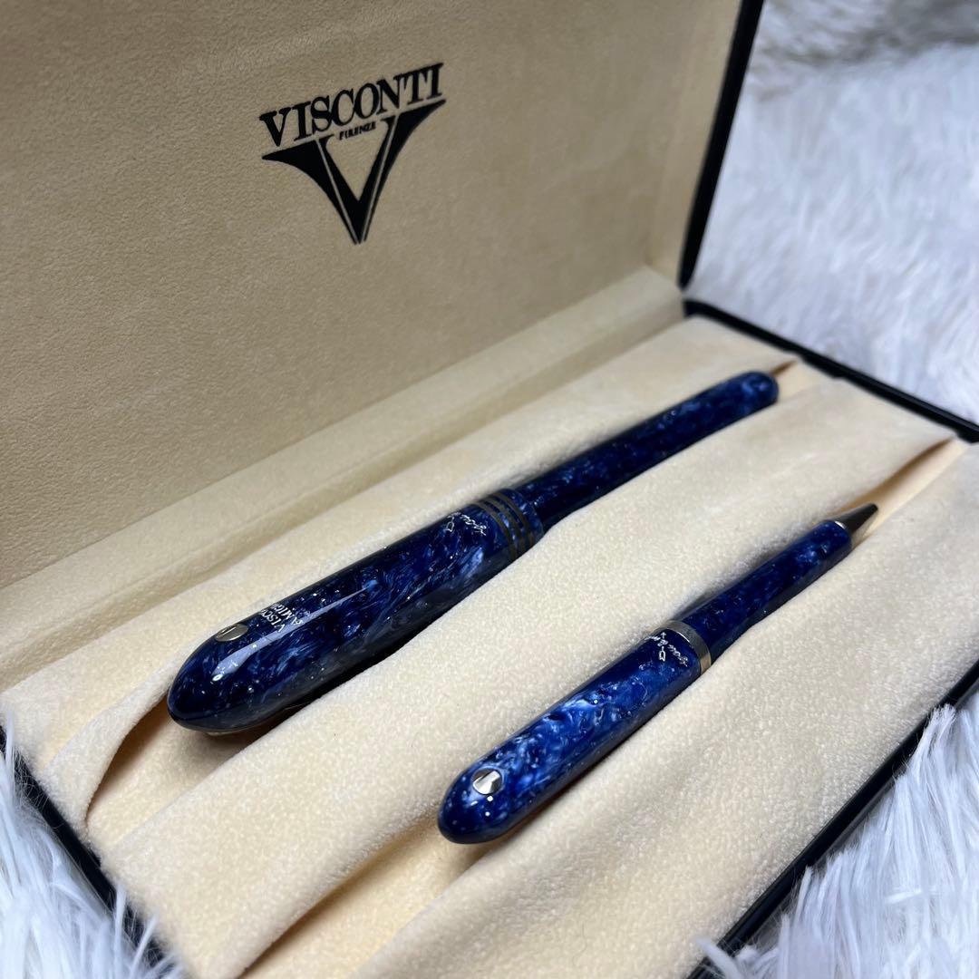 世界500本限定✨VISCONTI 万年筆とボールペン セット you&me