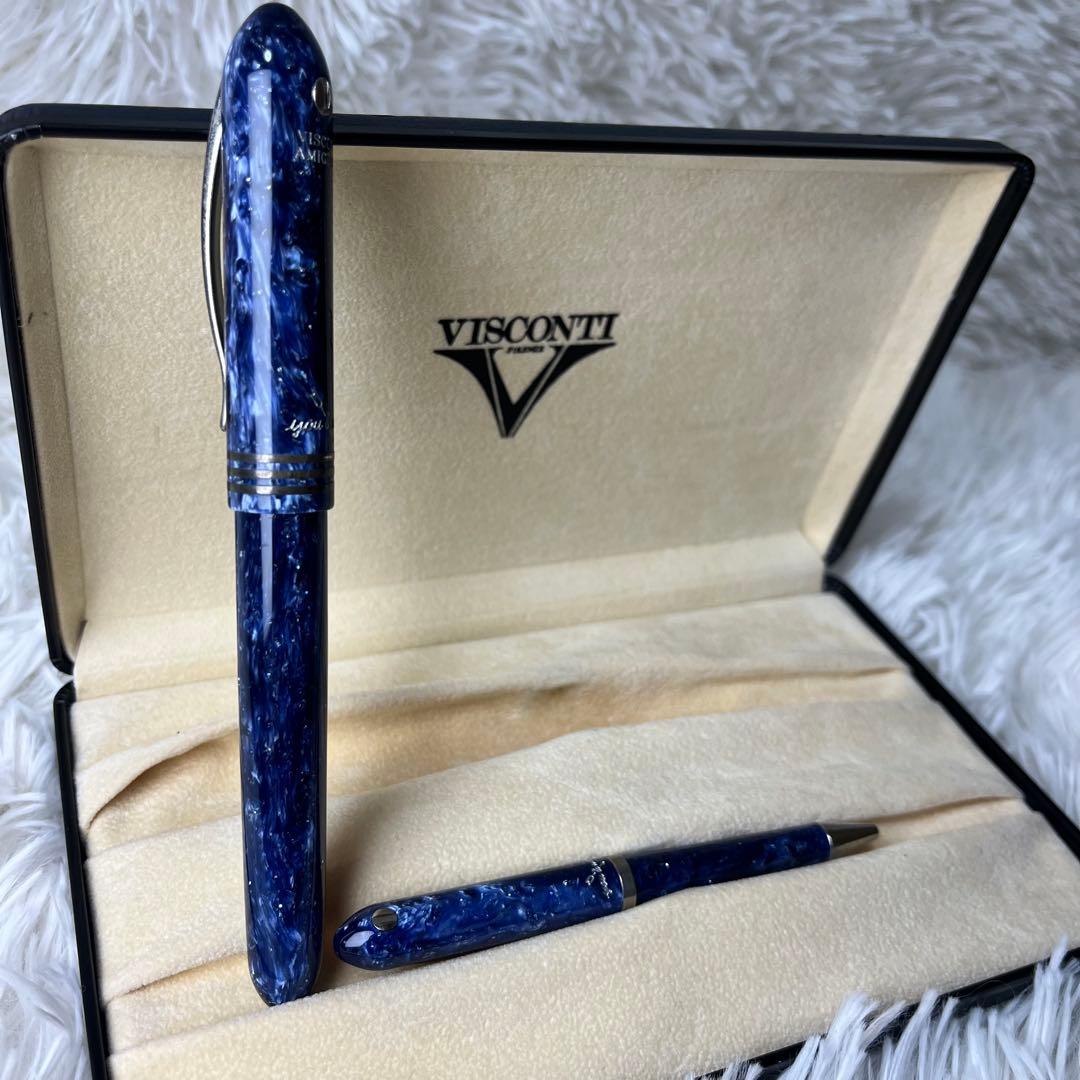 世界500本限定✨VISCONTI 万年筆とボールペン セット you&me