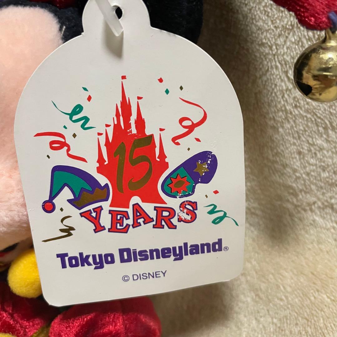 ディズニー Disney ミッキーマウスぬいぐるみ 15周年限定