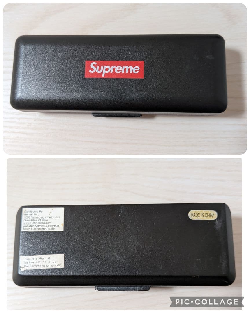 【希少】supreme × HOHNER ホーナー　ハーモニカ／ケース付き