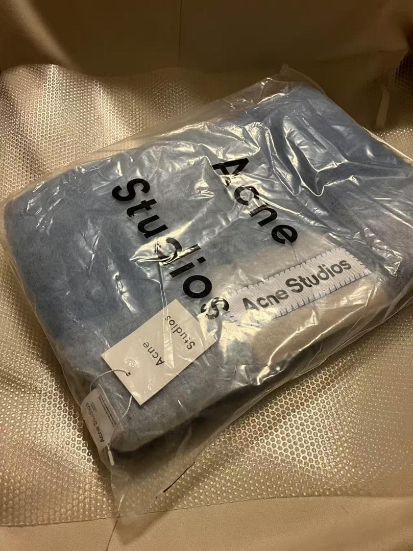 新品未使用　Acne Studios モヘアチェックスカーフ　マフラー