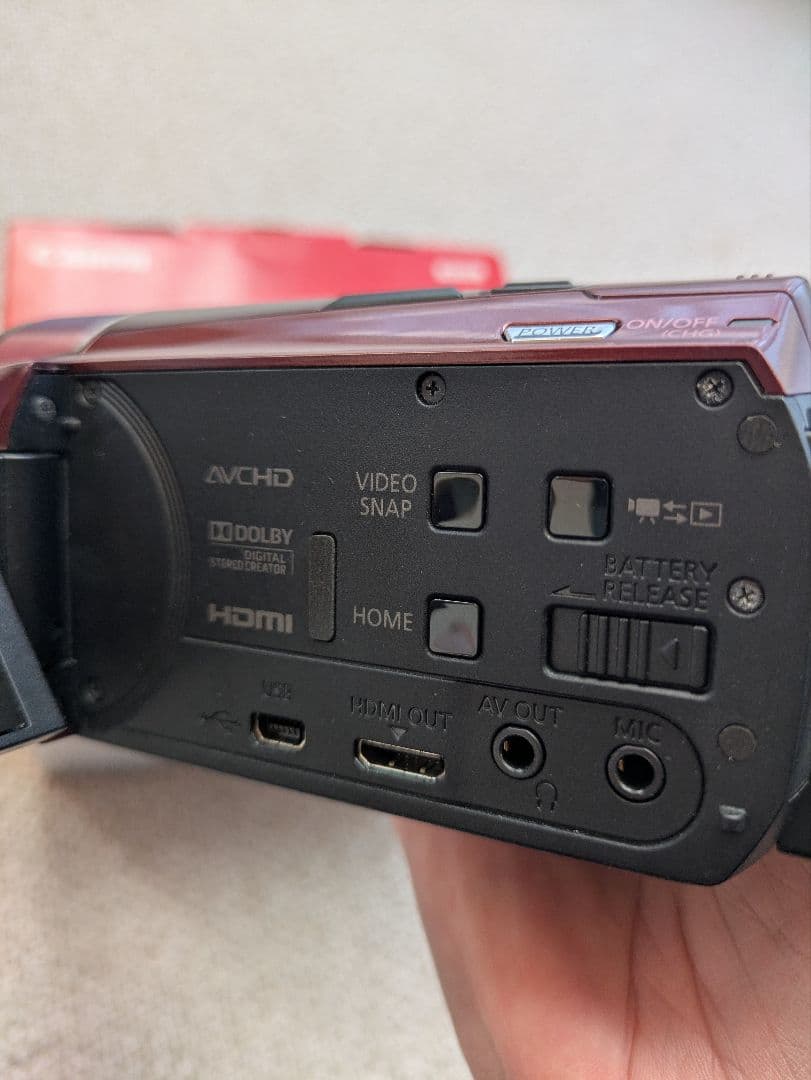 Canon IVIS HF M51 HDビデオカメラ/サラウンドマイクロホン