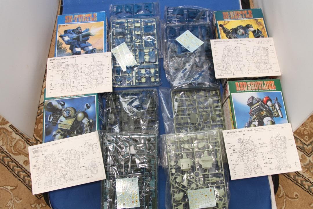 AT★スナッピングタートル＆ダイビングビートル＆スコープドッグ＆レッドショルダー