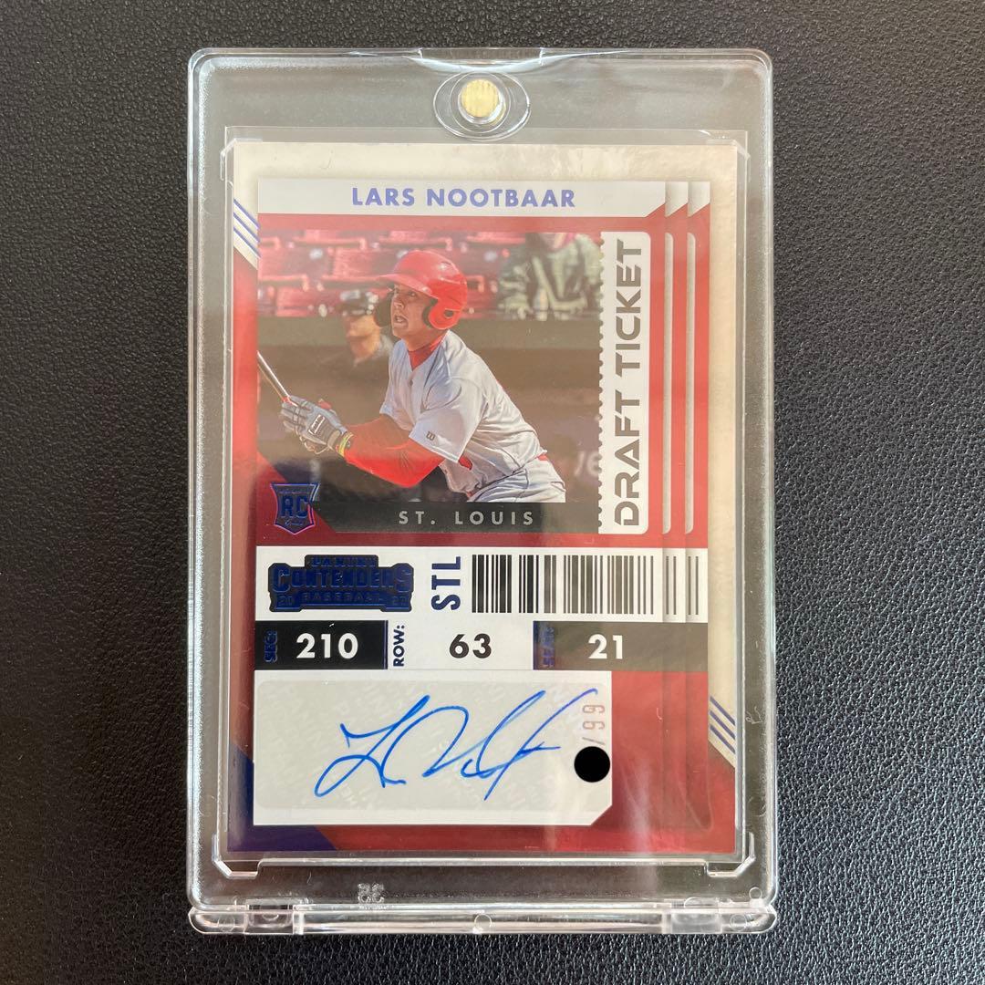 【美品】ヌートバー RC 直筆サイン シリアル /99 DRAFT TICKET