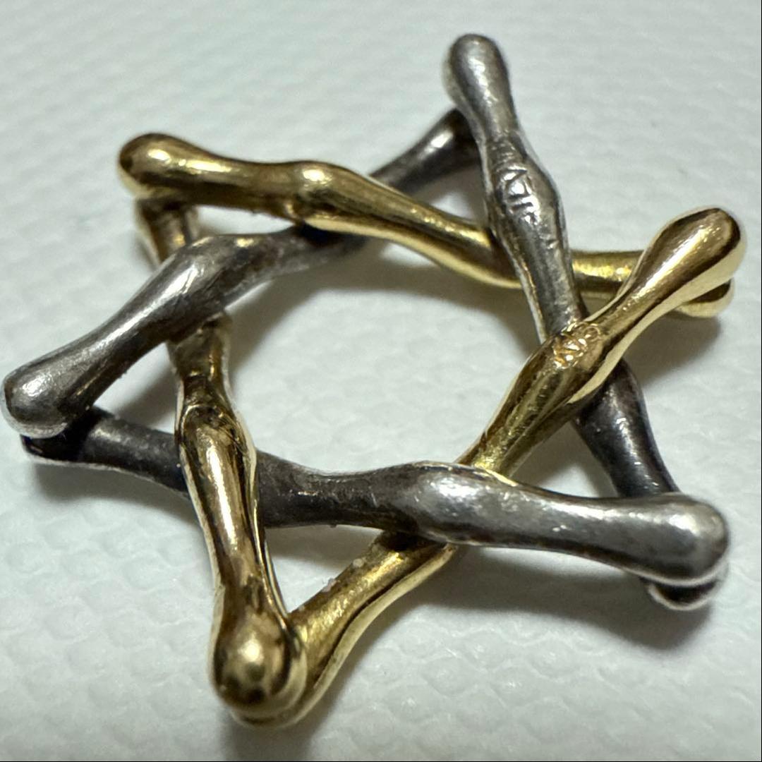 ヒランヤG/Sペンダントトップ ゴールド/シルバー