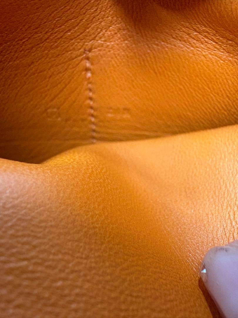 エルメス　ドゴン　コンパクト　二つ折り財布