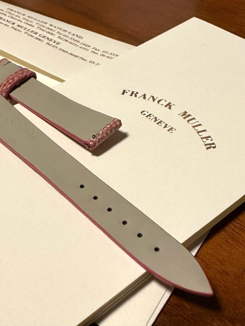 限定販売 フランクミュラー 1752QZ エイ革ベルト