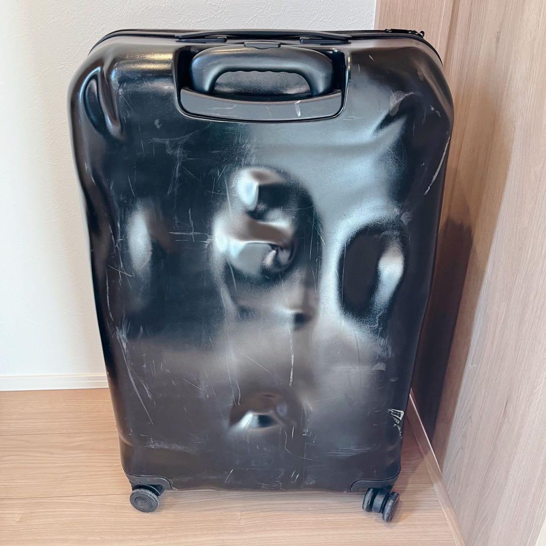 CRASH BAGGAGE　スーツケース　ダメージ加工　ブラック　TSAロック
