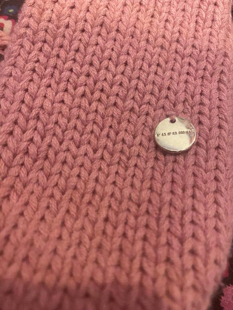 rurumu: usa-mimi knit cap ピンク 縷縷夢兎