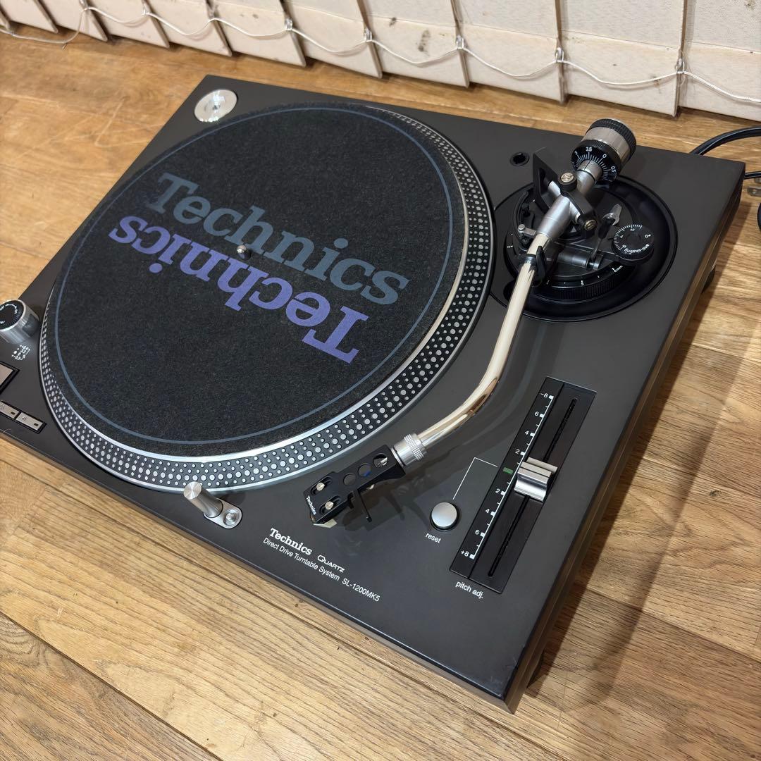 【美品】Technics SL-1200 MK5 ターンテーブル ブラック