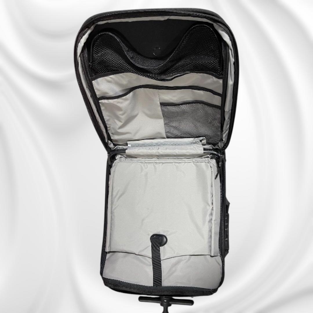 【美品】Q-BOX 乗れるキャリーケース　スーツケース　キャリーバッグ　子供乗せ