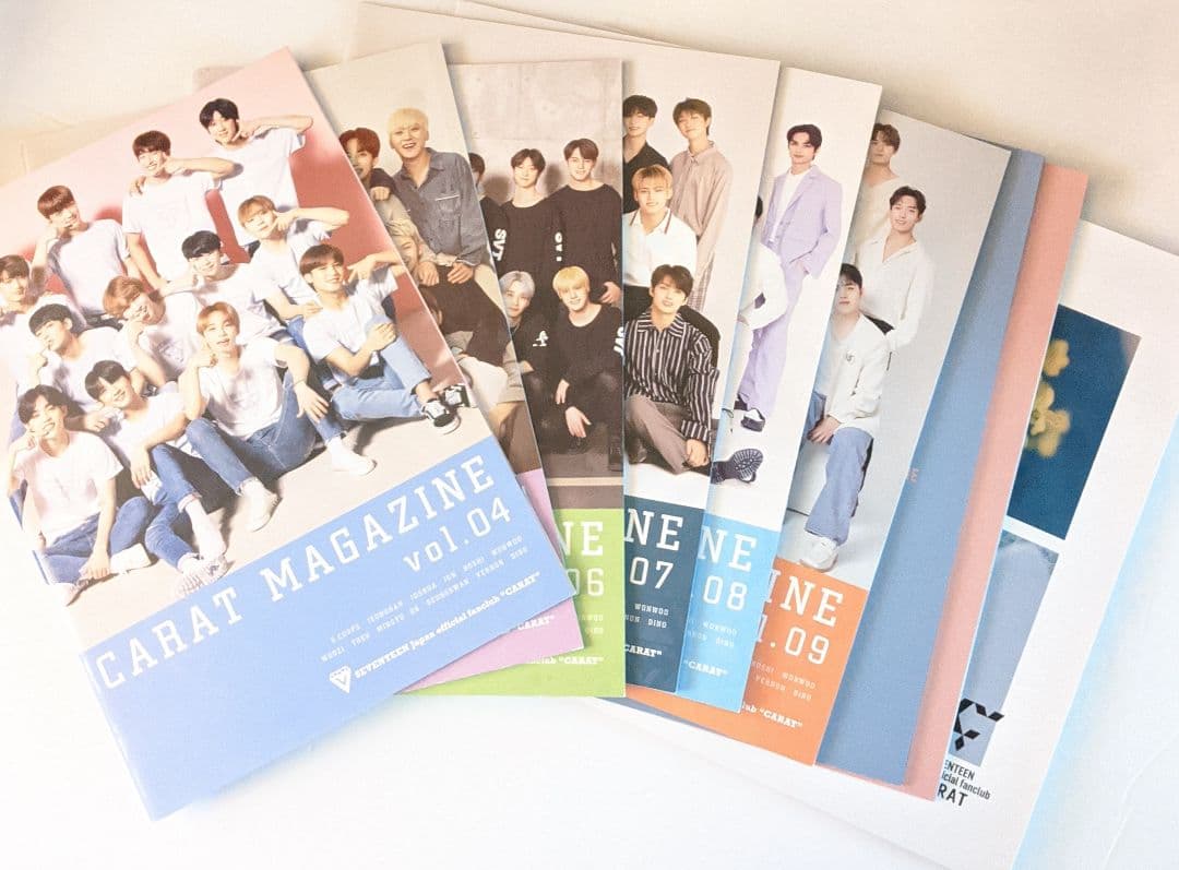 アイドル seventeen carat magazine