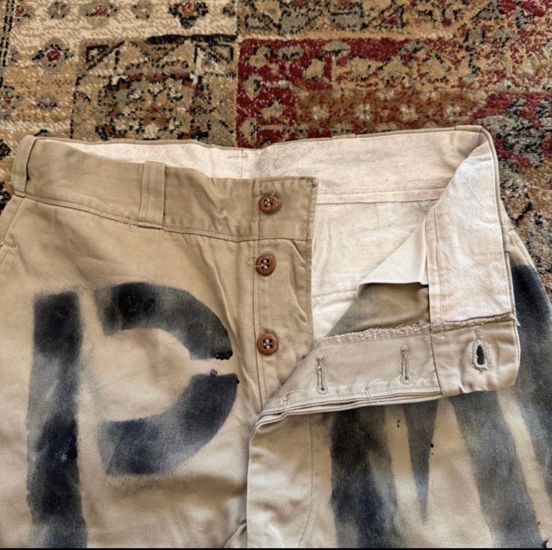 40s50s US.ARMY ミリタリー M-45 PW ステンシル