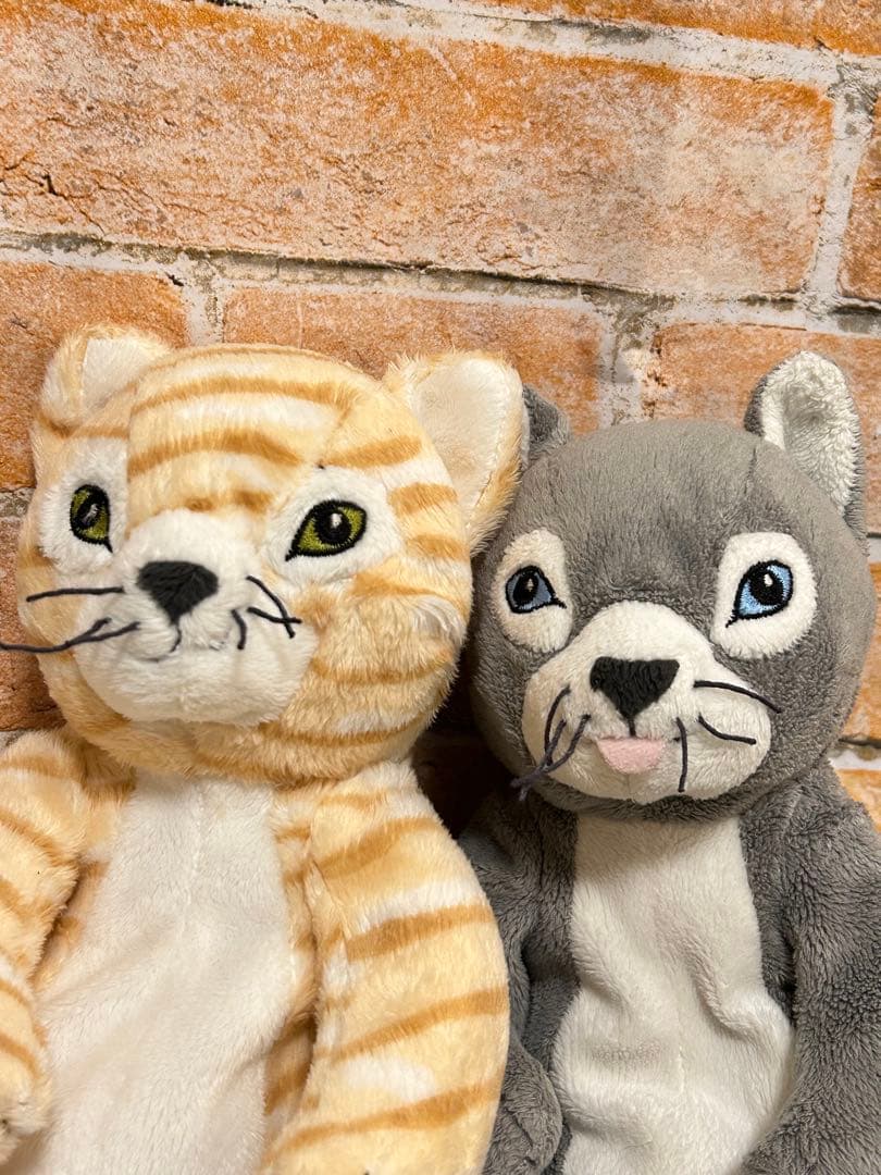 IKEA ねこ　ぬいぐるみセット　せかいいちのねこ