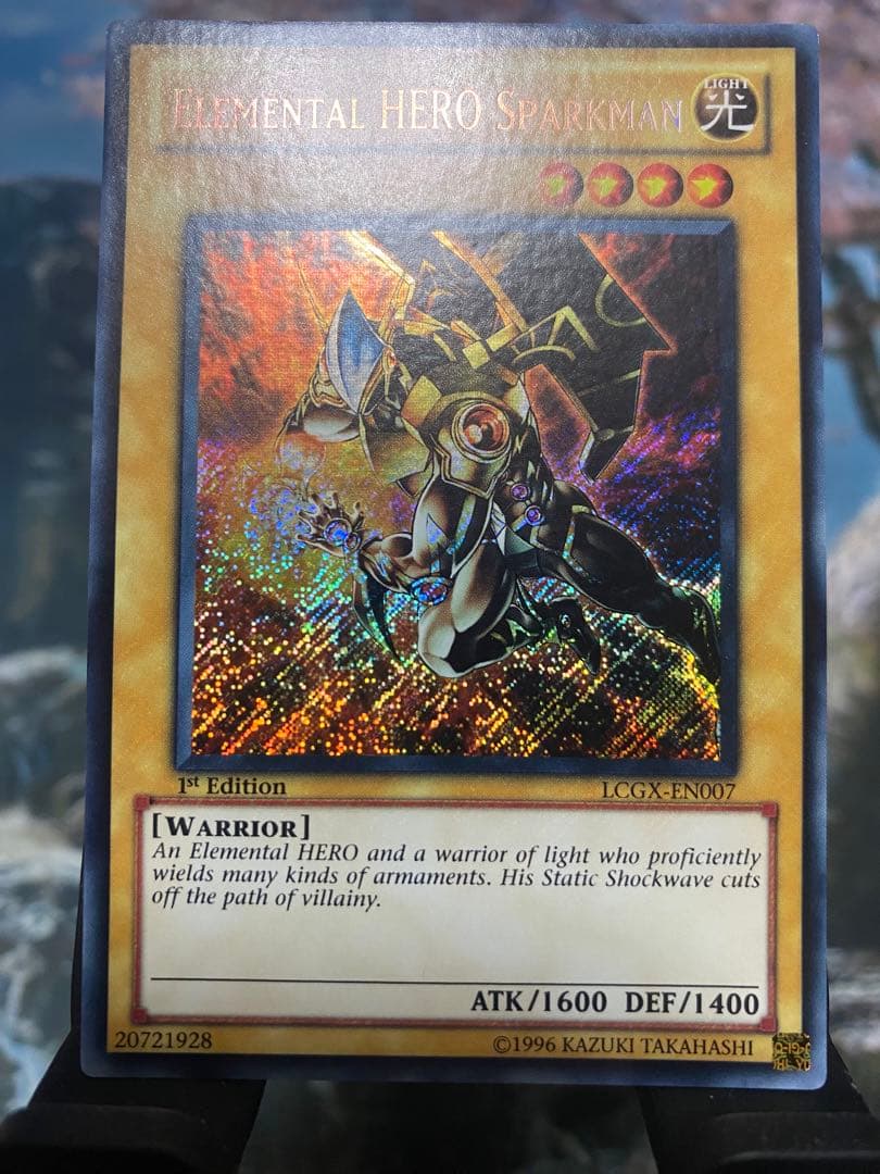 E・HERO スパークマン フェザーマン バーストレディ シークレット EU版