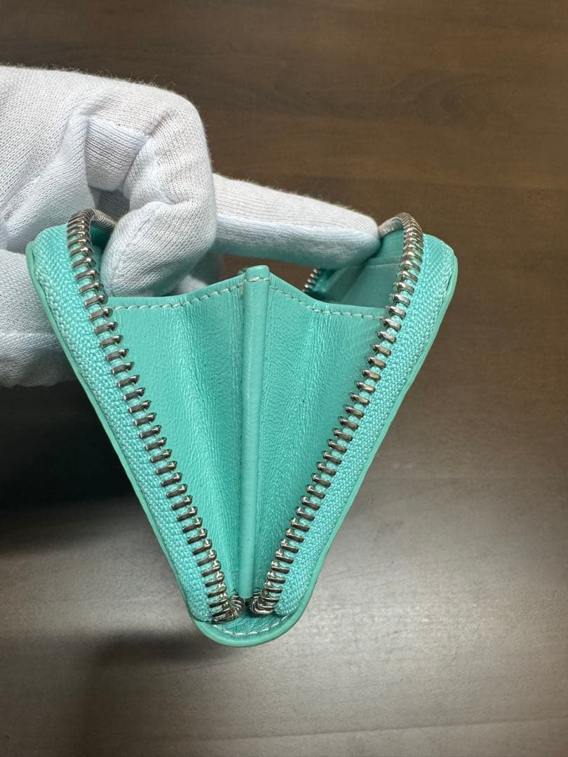 B*i様 ティファニー ジップ ミニ財布　ケース