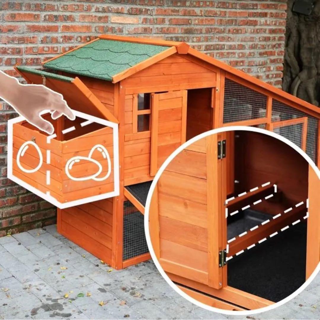 【新品未開封】鶏小屋　鑑賞用　ニワトリ　うずら　うさぎ　鳥　など用　カゴ　ケージ