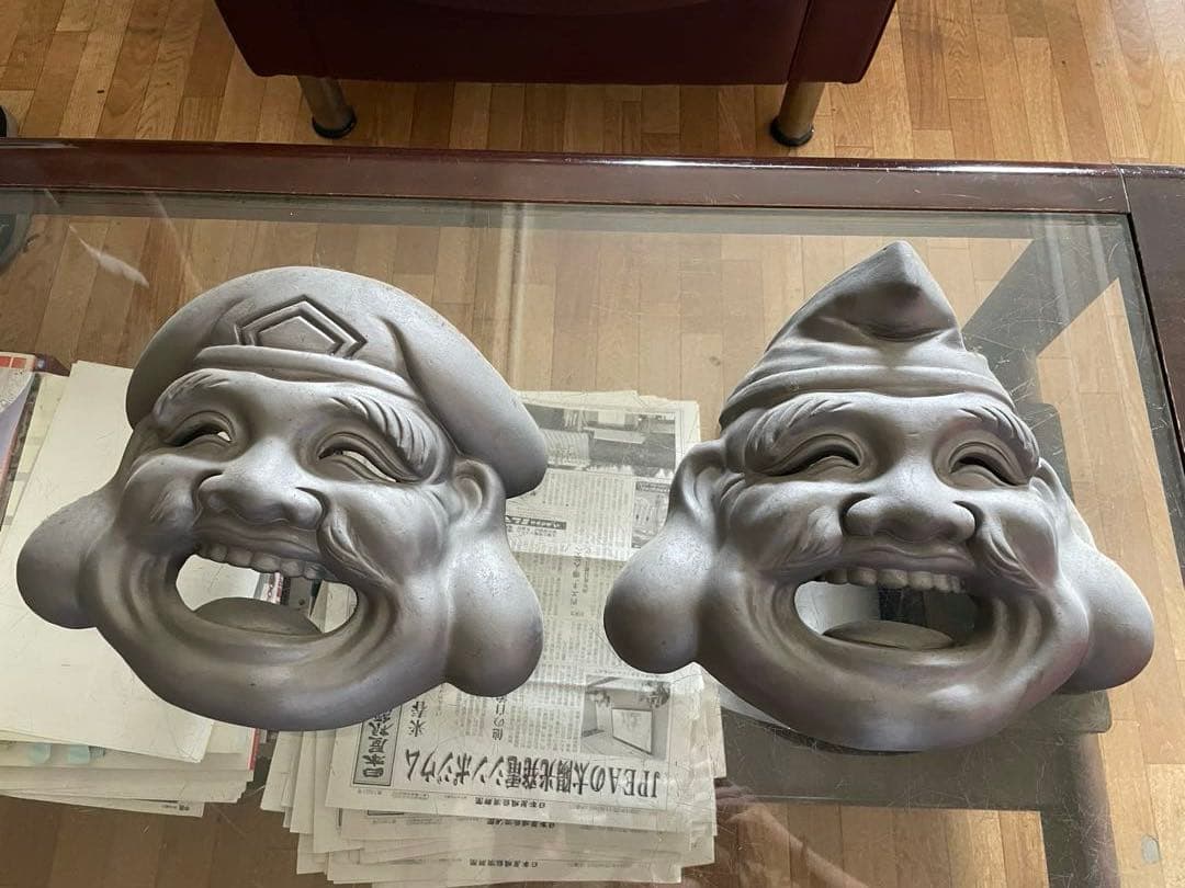 瓦　大黒　恵比須　七福神　縁起物