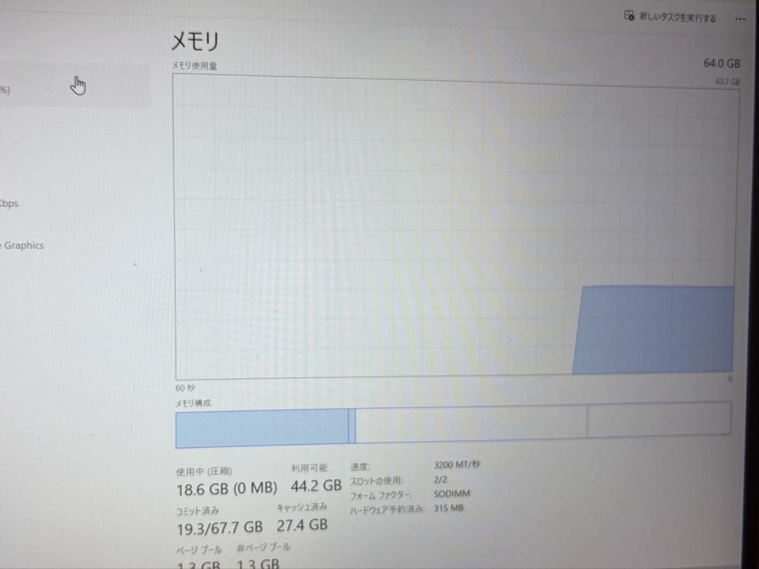 Dell Inspon16 5620 メモリ64GB Corei7