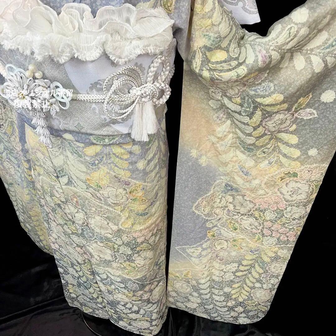 振袖フルセット■逸品■辻が花■銀通し■花絞り■成人式振り袖