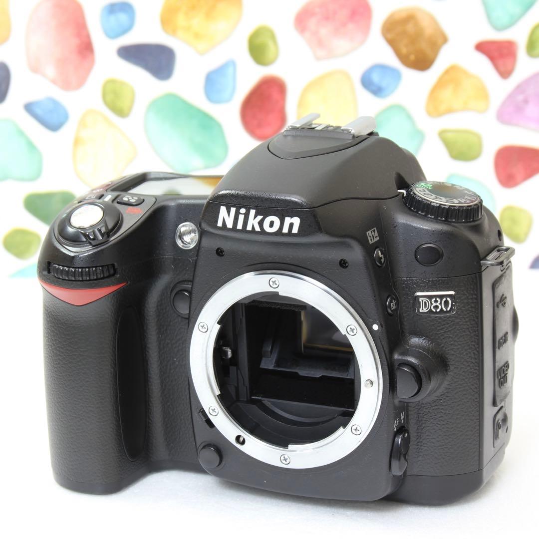 ♥︎◇Nikon D80 ◇Nikonだったらこれ一択 ◇扱いやすい本格一眼レフ
