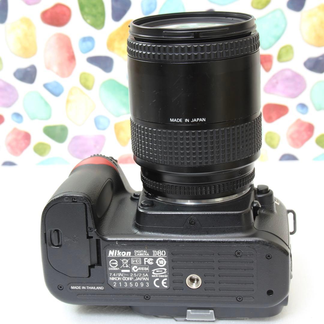 ♥︎◇Nikon D80 ◇Nikonだったらこれ一択 ◇扱いやすい本格一眼レフ