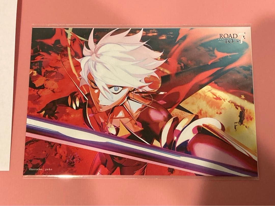 FGO メモリアルポストカード　アルジュナ カルナ