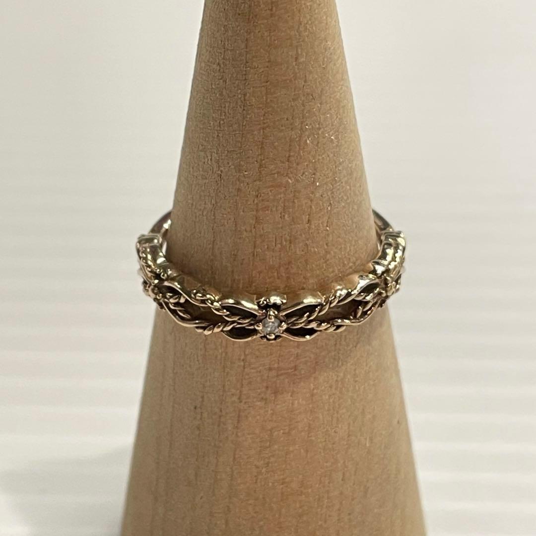 NOJESS ノジェス 0.01ct K5 10.5号 リング