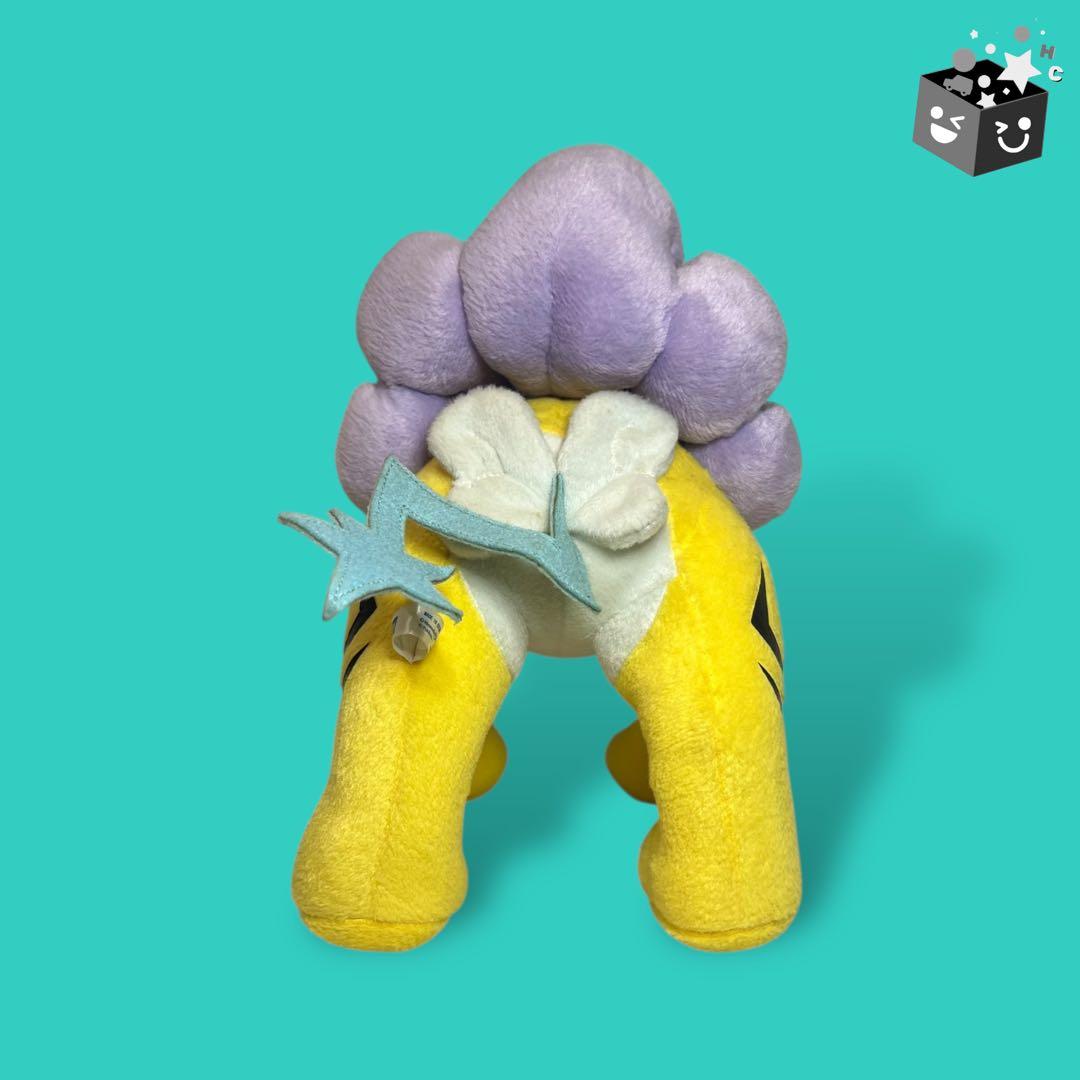 【激レア】ポケモンぬいぐるみ《初期　タカラトミー　ライコウ》No.001