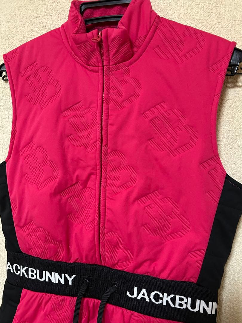 パーリーゲイツ　ジャックバニー　ゴルフ　レディース　中綿　ワンピース　サイズ0