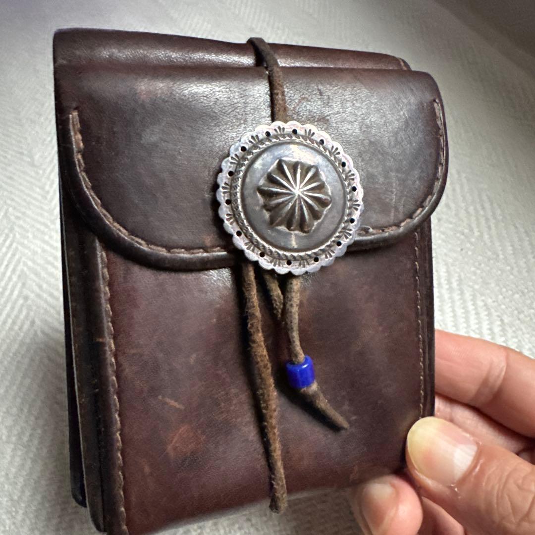 ゴローズ　二つ折り財布　こげ茶