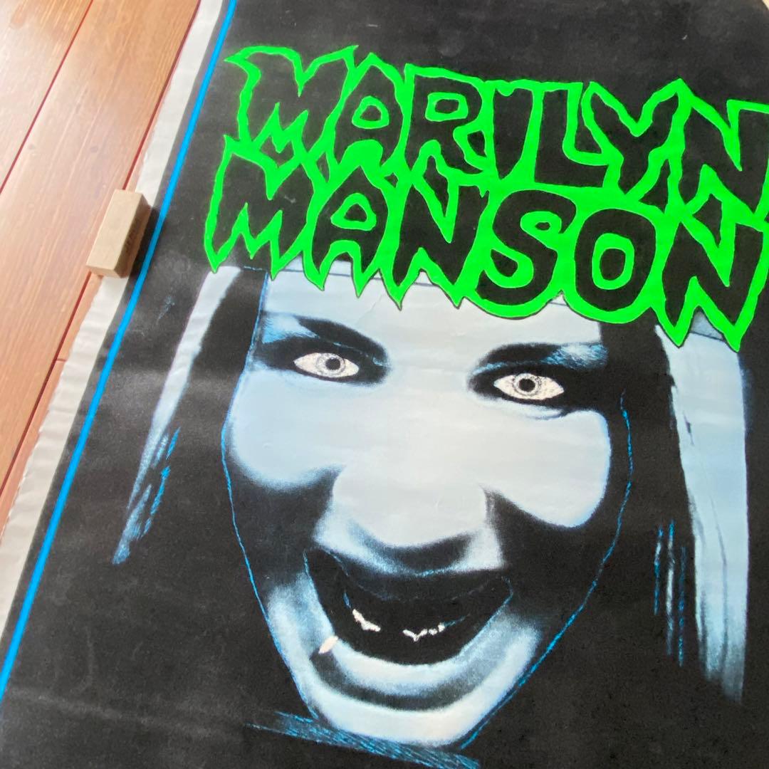 90s vintage poster「MARILYN MANSON」