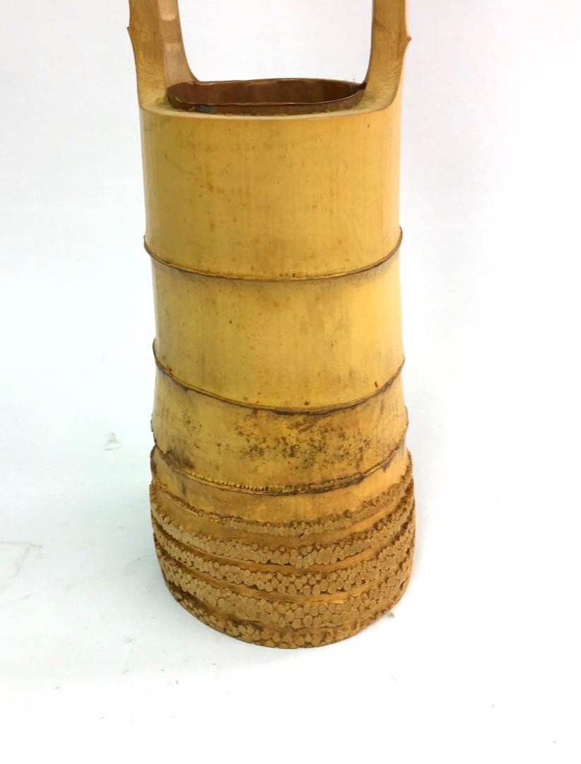 竹器 二重切(根付)