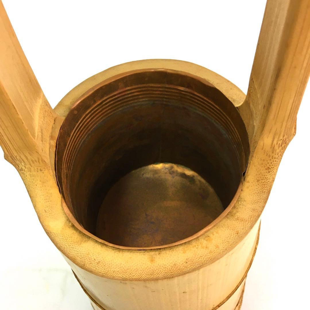 竹器 二重切(根付)