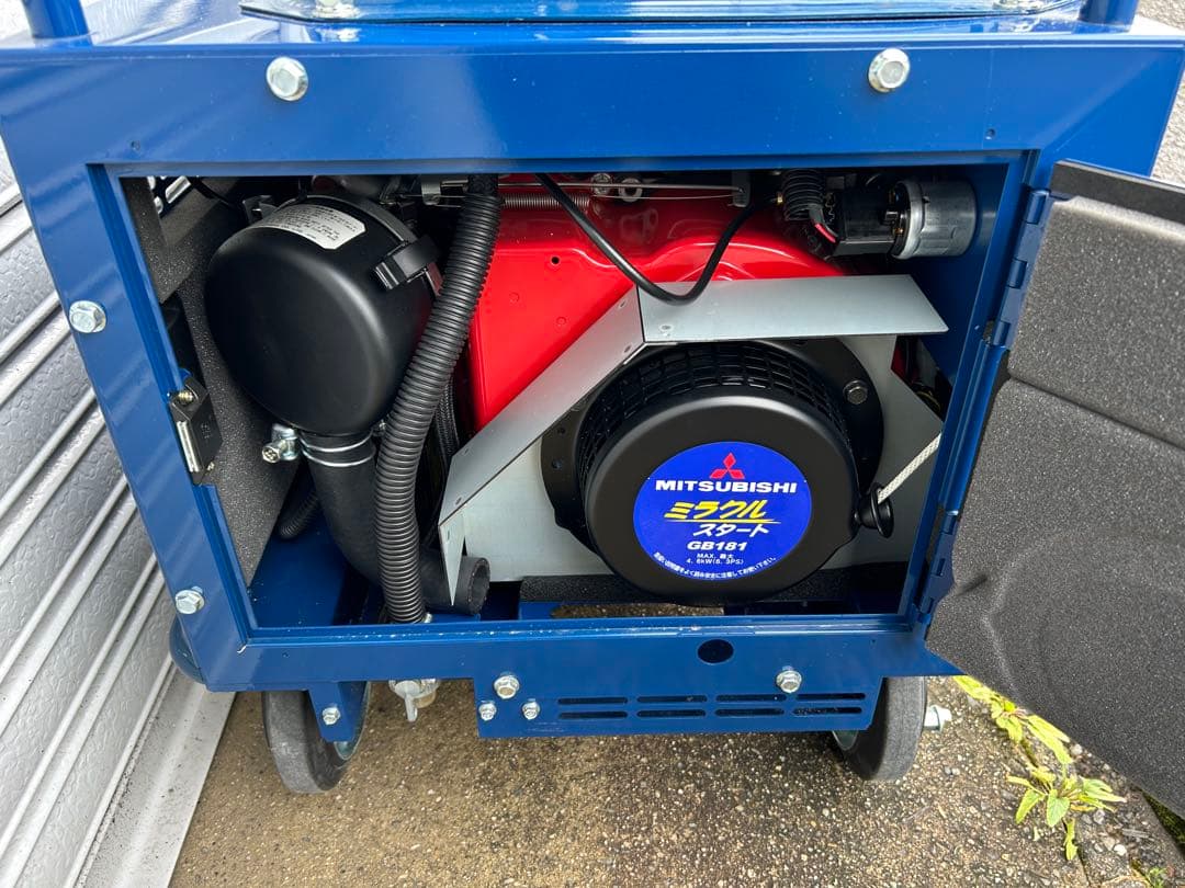 SEIWA JC-1513DPNS+ 高圧洗浄機本体 洗浄ガン、ホースドラム他