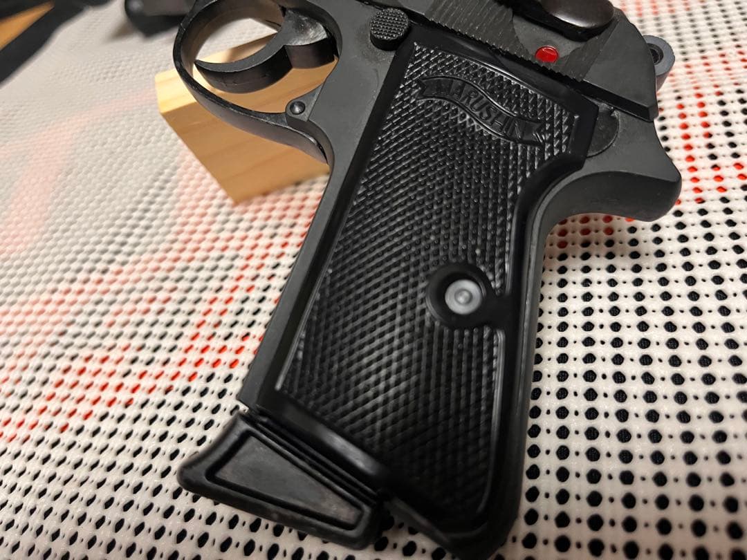マルシン　ワルサーPPK/S HW ブラック　発火式モデルガン　キット完成品